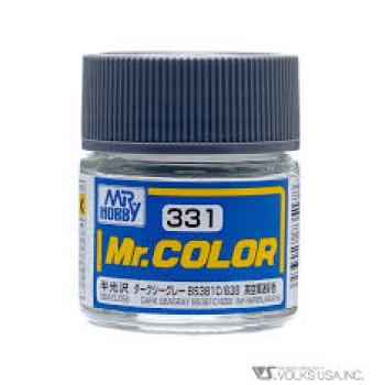 Mr Color Dark Seagray BS381C 638 C331
